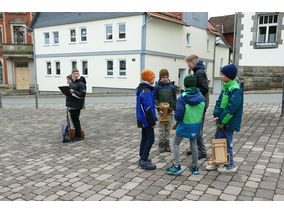 Rasseln in Naumburg - eine alte Ostertradition (© Karl-Franz Thiede)